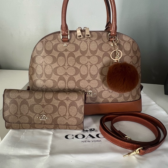 Coach Sierra Satchel  and Wallet Set - Picture 1 of 15
